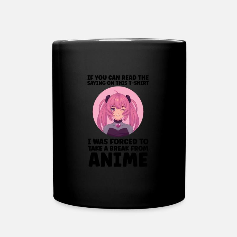 Südkorea Anime Anime Merch Geschenk - Tasse einfarbig - Schwarz