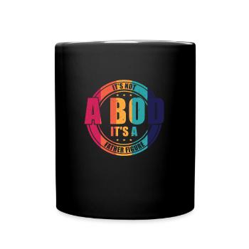 papa Vater Vater Tag Geschenk - Tasse einfarbig - Schwarz - Vorne