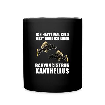 Fish Baryancistrus Xanthellus Fisher Geschenk - Tasse einfarbig - Schwarz - Vorne