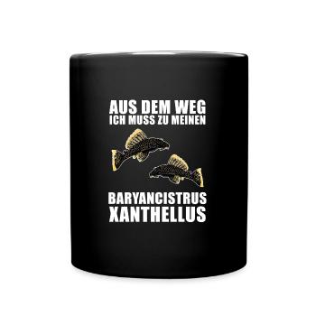 Fish Baryancistrus Xanthellus Fisher Geschenk - Tasse einfarbig - Schwarz - Vorne