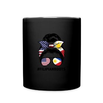 Philippinisch Filipino Philippinisches Geschenk - Tasse einfarbig - Schwarz - Vorne