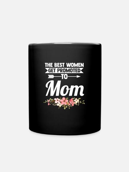 Mutter Familie Mütter Geschenk - Tasse einfarbig - Schwarz