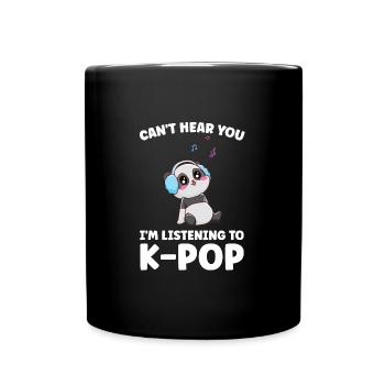 Südkorea k-pop Südkorea Geschenk - Tasse einfarbig - Schwarz - Vorne