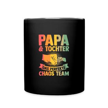 Patenonkel Patensohn Patenonkels Geschenk - Tasse einfarbig - Schwarz - Vorne
