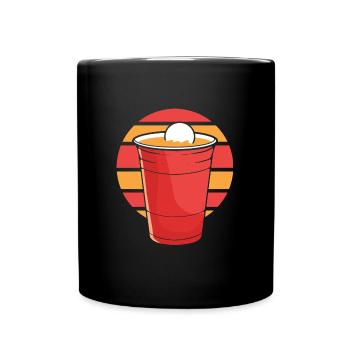 Beer Pong Beer Pong - Mug uni - noir - Devant