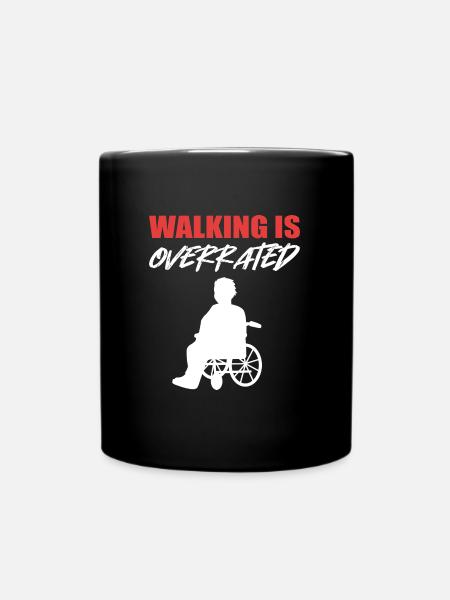 Fauteuil roulant - Mug uni - noir