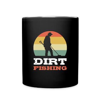 Détecteur de métaux - Mug uni - noir - Devant