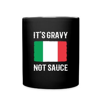 Italy Italia Italian Italian Flag - Full Colour Mug - black - Front