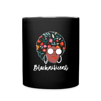 Afro Latina - Mug uni - noir - Devant