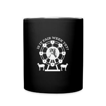 Nubian Goat Fair Week Countdown Tee - Full Colour Mug - black - Front