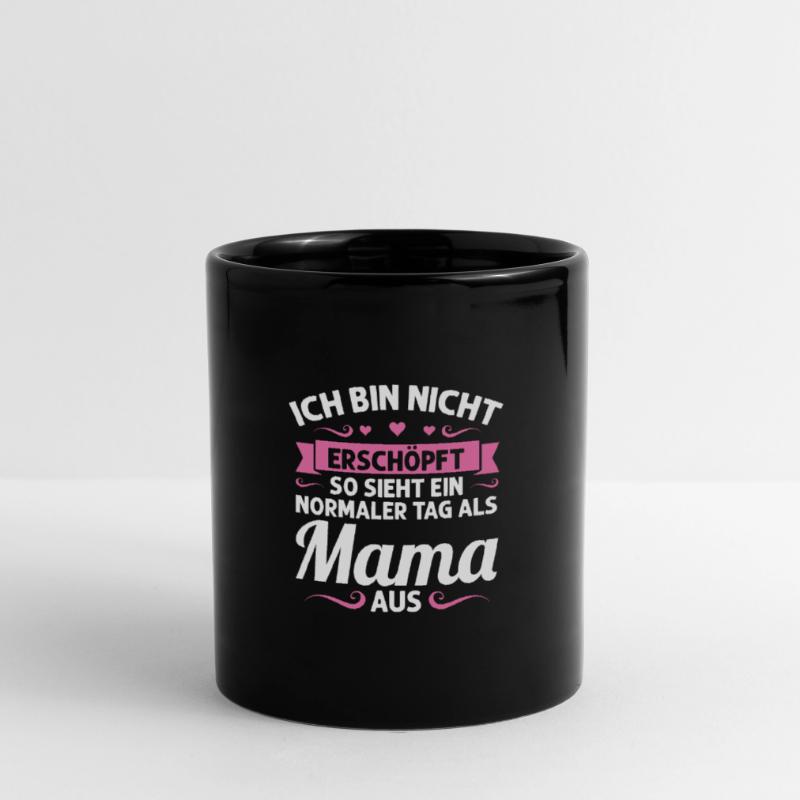 Mutter Mutter Tag Mama Geschenk Tasse einfarbig
