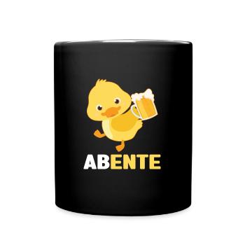 Lustig Ironie Ente Ente Sarkasmus Geschenk - Tasse einfarbig - Schwarz - Vorne