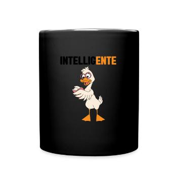 Lustig Ironie Ente Ente Sarkasmus Geschenk - Tasse einfarbig - Schwarz - Vorne