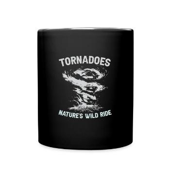 Storm Chasing: Nature's Wild Ride - Full Colour Mug - black - Front
