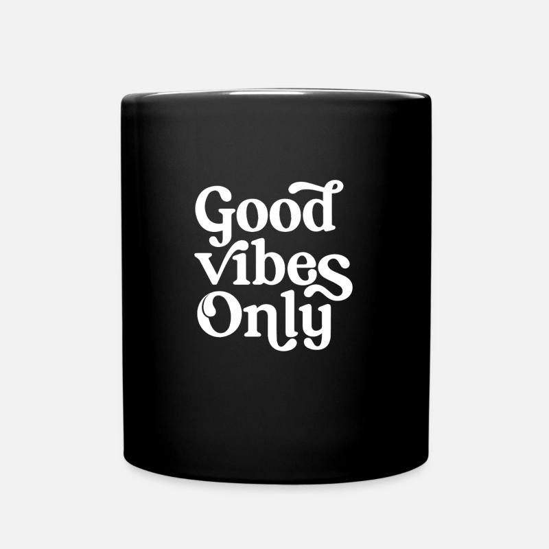 Seule citation d’énergie positive pour la motivation quotidienne - Mug uni - noir