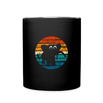 Eléphant éléphant pour enfants - Mug uni - noir - Devant