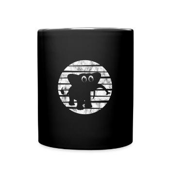 Eléphant éléphant pour enfants - Mug uni - noir - Devant