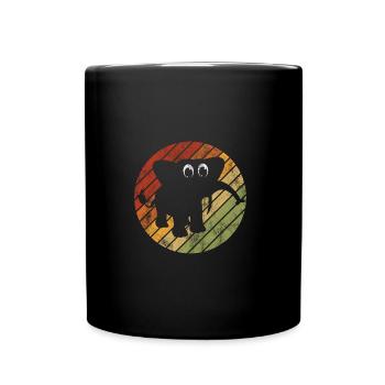 Eléphant éléphant pour enfants - Mug uni - noir - Devant