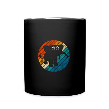 Eléphant éléphant pour enfants - Mug uni - noir - Devant