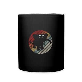 Eléphant éléphant pour enfants - Mug uni - noir - Devant