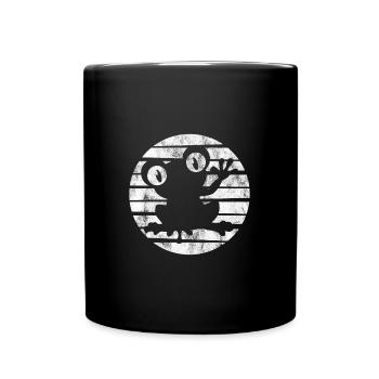 Frog Frogs Gift for Kids Funny Funny - Full Colour Mug - black - Front