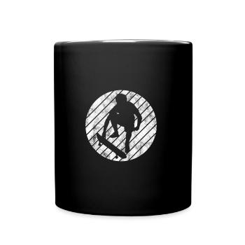 Skateboarder Skateboard Skater Skate Skateing - Mug uni - noir - Devant