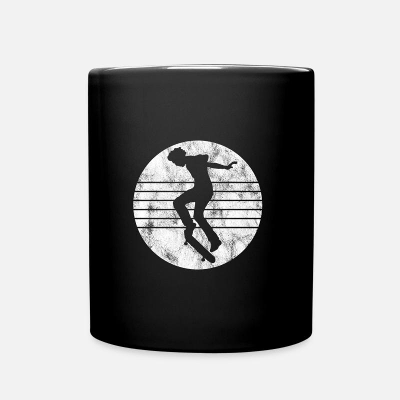 Skateboarder Skateboard Skater Skate Skateing - Full Colour Mug - black