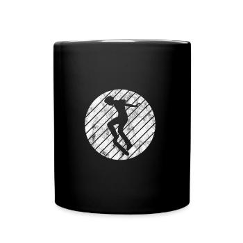 Skateboarder Skateboard Skater Skate Skateing - Mug uni - noir - Devant