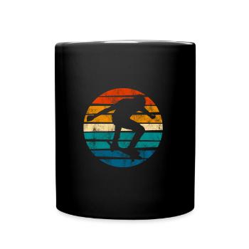 Skateboarder Skateboard Skater Skate Skateing - Mug uni - noir - Devant