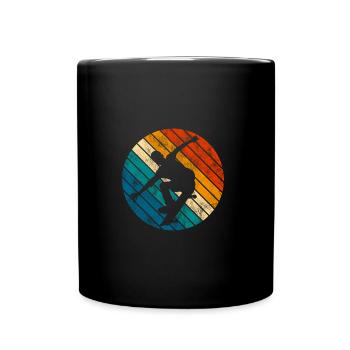 Skateboarder Skateboard Skater Skate Skateing - Mug uni - noir - Devant
