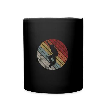 Skateboard Skateboarder Skater Skate Skateing - Mug uni - noir - Devant