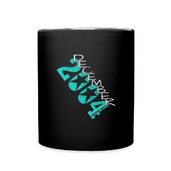 Dezember 2004 geboren - Tasse einfarbig - Schwarz - Vorne