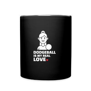 Dodgeball - Full Colour Mug - black - Front