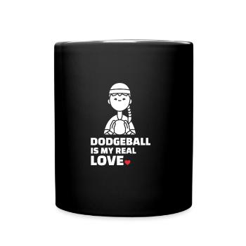 Dodgeball - Full Colour Mug - black - Front