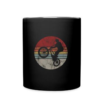 BMX Vélo Vélo Rétro Cadeau Vélo Motocross - Mug uni - noir - Devant