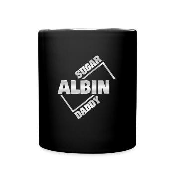 Sugar Albin - Full Colour Mug - black - Front
