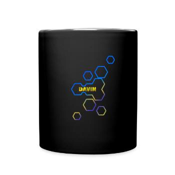 Gift Davin - Full Colour Mug - black - Front