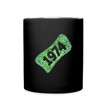 1974 - Tasse einfarbig - Schwarz - Vorne