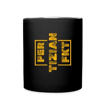 Perfekt Tizian - Tasse einfarbig - Schwarz - Vorne