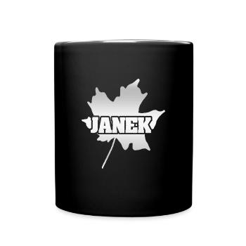 Herbst Janek - Tasse einfarbig - Schwarz - Vorne