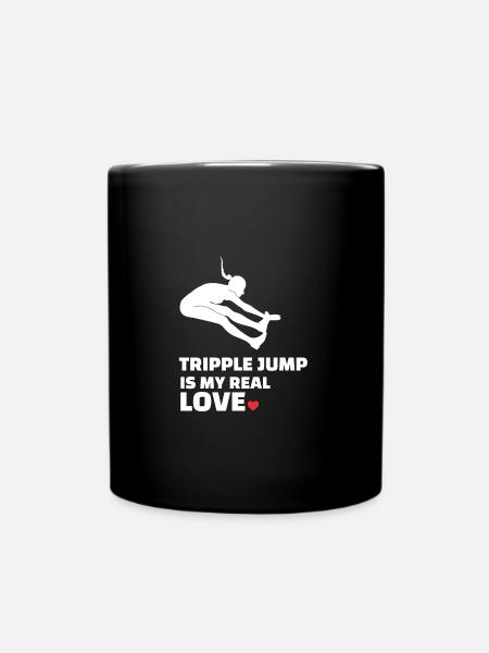 J’adore le triple saut - Mug uni - noir