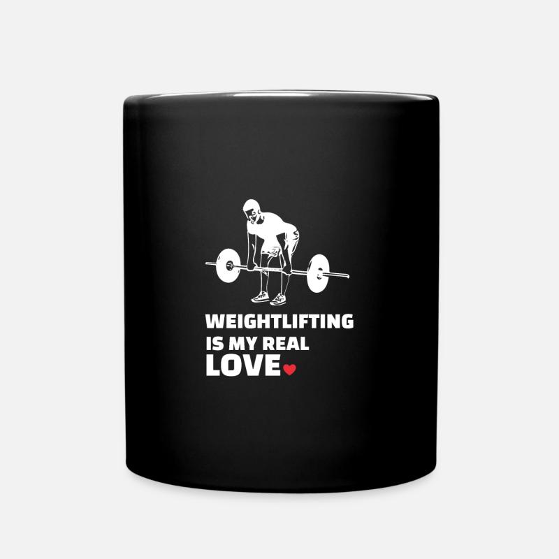 J’adore l’haltérophilie - Mug uni - noir