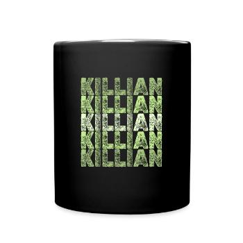 Nom de naissance de Killian Killian Prénom - Mug uni - noir - Devant