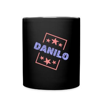 Gift for Danilo - Full Colour Mug - black - Front