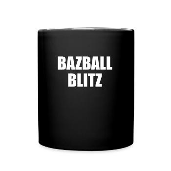 Bazball England Fans Cricket Englische Fans Bazball - Tasse einfarbig - Schwarz - Vorne