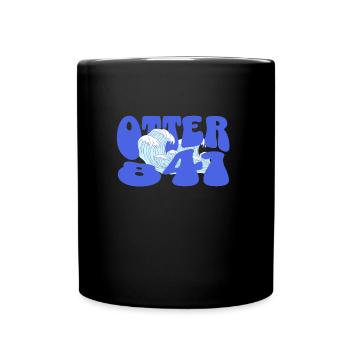 Otter 841 Surfing Santa Cruz Otter 841 - Full Colour Mug - black - Front