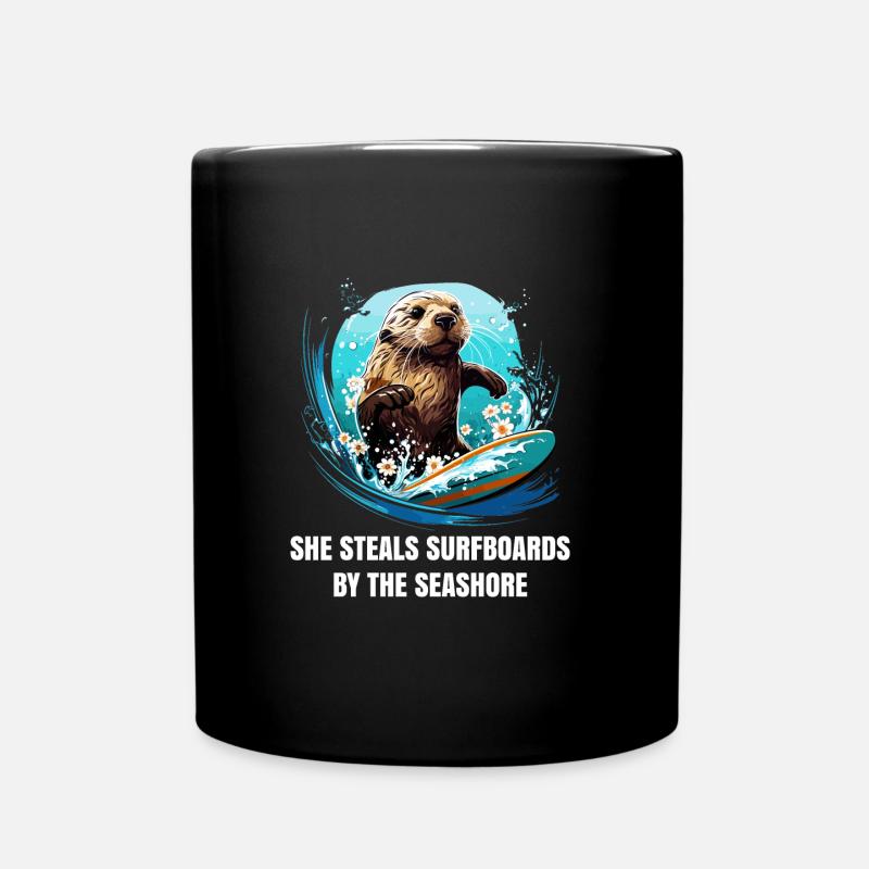 Otter 841 Surfen Santa Cruz Otter 841 - Tasse einfarbig - Schwarz