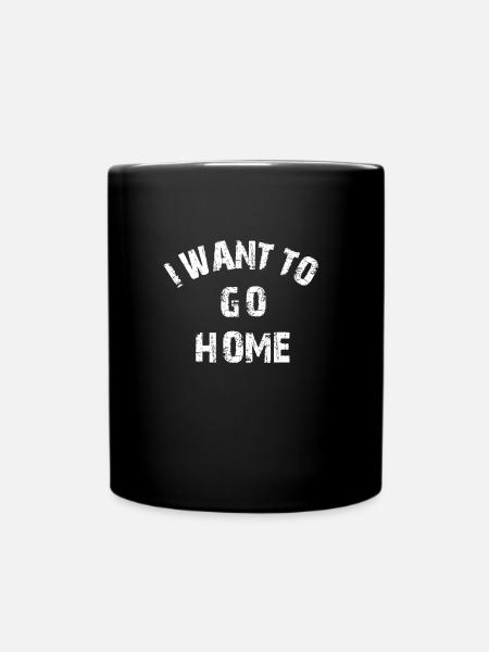 Je veux rentrer chez moi Oliver Anthony - Mug uni - noir