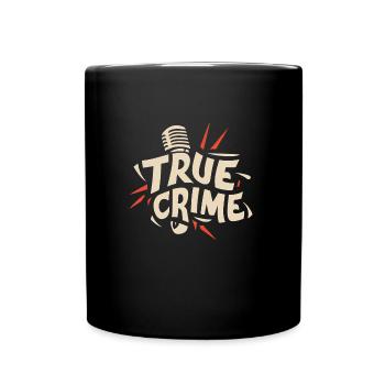 True Crime Podcast Obsessed Fest - Full Colour Mug - black - Front