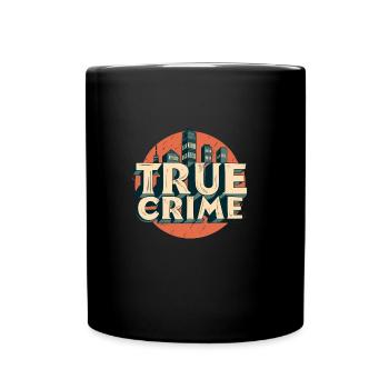 True Crime Podcast Obsessed Fest - Full Colour Mug - black - Front